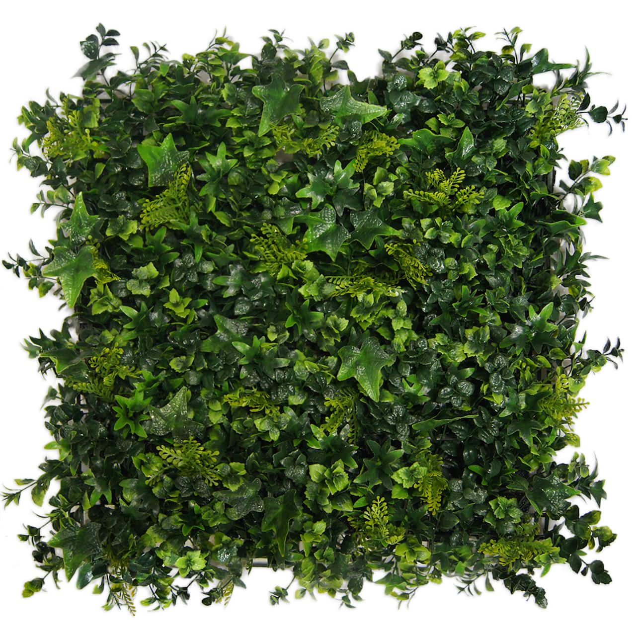 "Moss" Artificial Foliage Plant Green Wall Panels, 4ct.